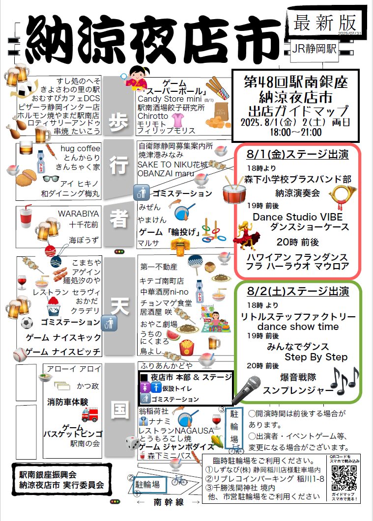 駅南銀座夜店市20250801